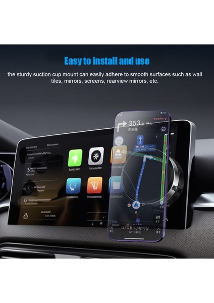 360° Dönebilen Manyetik Araba Cep Telefonu Tutacağı (Yurt Dışından) indirimleri