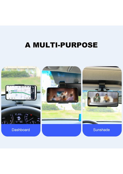 2'li Çift Amaçlı Araba Cep Telefonu Asılayı Panoya Tutucu (Yurt Dışından) indirimleri