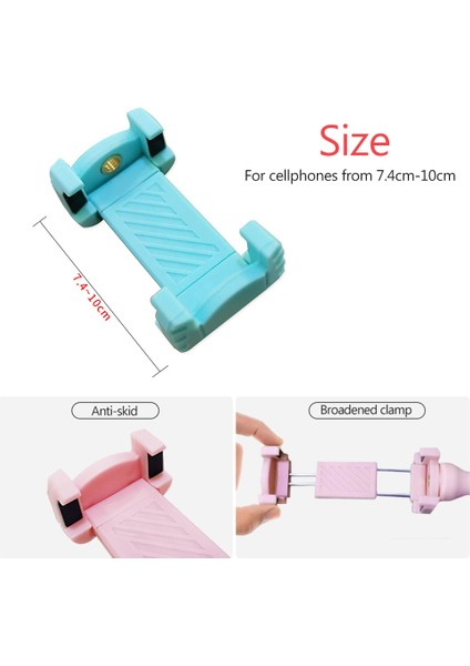 Sevimli Tembel Cep Telefonu Tutacağı Tüm 7.4 cm - 10 cm Cep Telefonlarıyla Uyumludur (Yurt Dışından) modelleri