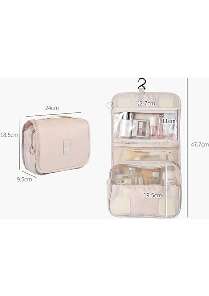 Taşınabilir Kozmetik Seti Büyük Kapasiteli Çok Katlı Depolama (Yurt Dışından) fırsatları