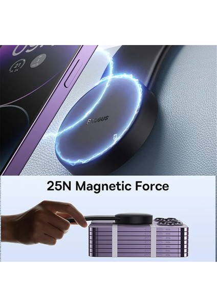 Iphone 12 13 14 15 Için Katlanabilir Manyetik Araba Cep Telefonu Tutucu (Yurt Dışından) indirimleri