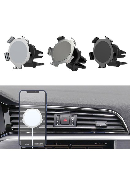 Manyetik Araba Cep Telefonu Kablosuz Şarjlı Montajı iPhone 12 Serisi Için Kompakt Kaymaz (Yurt Dışından) modelleri
