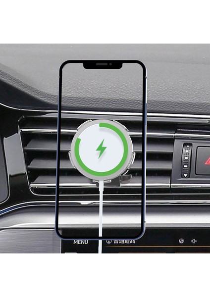 Manyetik Araba Cep Telefonu Kablosuz Şarjlı Montajı iPhone 12 Serisi Için Kompakt Kaymaz (Yurt Dışından) fırsatları
