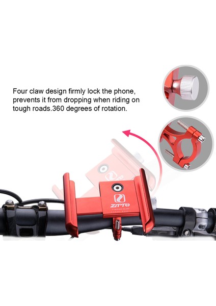 Cep Telefonu Tutucu Bisiklet Alüminyum Alaşımlı Raf (Yurt Dışından) indirimleri