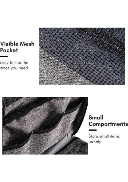 Askıklı Taşınabilir Banyo Malzemesi Çantası Büyük Kapasiteli (Yurt Dışından) indirimleri