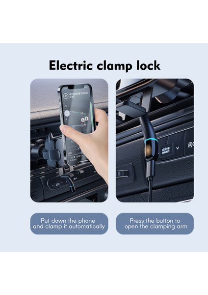 15W Kablosuz Araba Şarjı, iPhone 13 ve Huaweı Galaxy Modelleriyle Uyumlu Otomatik Tutucu (Yurt Dışından) fırsatları