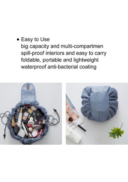 Kadın Yolculuklu Çizgili Kozmetik Çantası Düzenleyici (Yurt Dışından) indirimleri