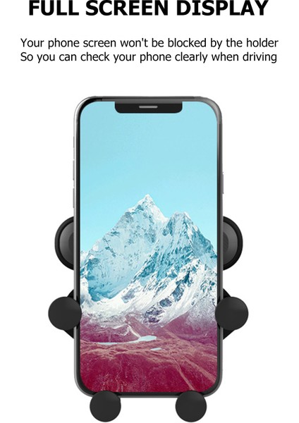 360° Dönebilen Güçlü Tekerlekli Araba Cep Telefonu Tutacağı (Yurt Dışından) fiyatları