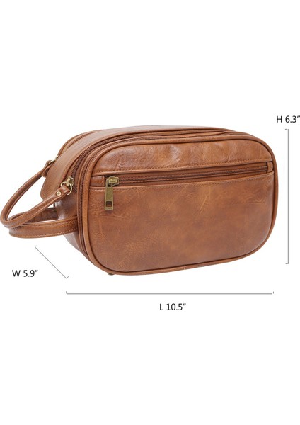 Erkekler Için Siyah Seyahat Makyaj Çantası (Yurt Dışından) fiyatları