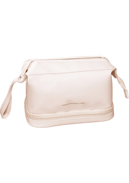 Kadınlar Make-Up Çantası Büyük Kapasiteli Iç Cep (Yurt Dışından)