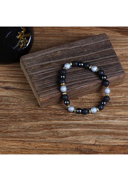 No.31 Tarzı No.3 Boyutu Doğal Kaplan Gözü Obsidyen Hematit Boncuklu Bileklik Erkekler Için Manyetik Sağlık Koruma Kadınlar Ruh Takı Hediye Pulsera Hombre (Yurt Dışından)