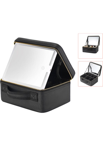 Büyük Makyaj Çantası Çıkarılabilir Aydınlanabilir Suya Dalı Ayna (Yurt Dışından) fırsatları