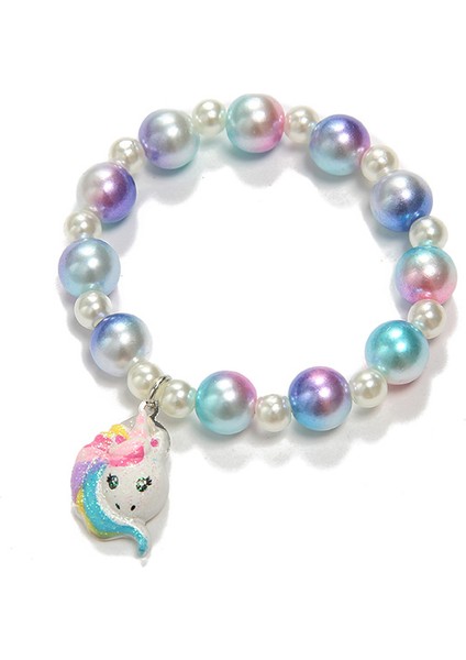 No.9 Boyutu Çocuklara Hediye Olarak Kedi Çiçek Karikatür Çiçek Kelebek Çocuk Kazak Bilezik (Yurt Dışından)