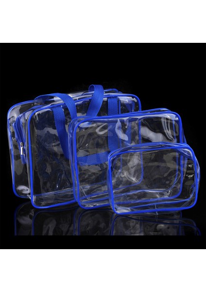 3 Adet Şeffaf Kozmetik Çantası Su Geçirmez (Yurt Dışından) fiyatları