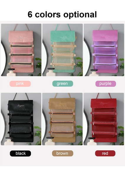 4 Iç 1 Makyaj Kozmetik Çantası Taşınabilir Büyük Kapasiteli (Yurt Dışından) modelleri