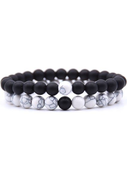 No.4 Boyutu Çiftler Uzaklık Bilekliği Klasik Doğal Taş 18 Stil Boncuklu Bilezik Erkek Kadın En Iyi Arkadaş Için (Yurt Dışından) fiyatları