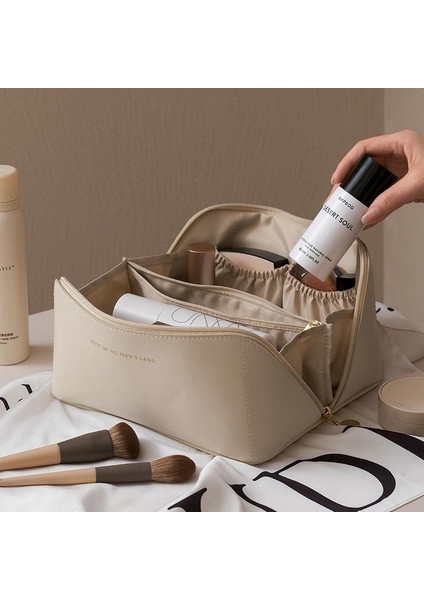 Büyük Kapasiteli Pembe Kozmetik Çantası (Yurt Dışından) modelleri