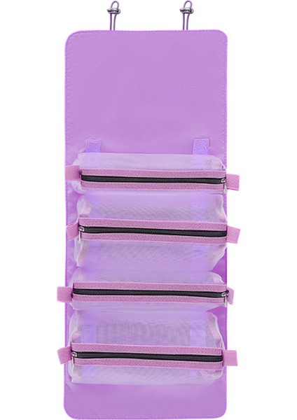 4 Iç 1 Makyaj Kozmetik Çantası Taşınabilir Büyük Kapasiteli (Yurt Dışından)