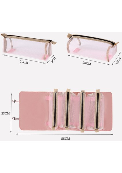4 Iç 1 Makyaj Kozmetik Çantası Taşınabilir Büyük Kapasiteli (Yurt Dışından) fiyatları