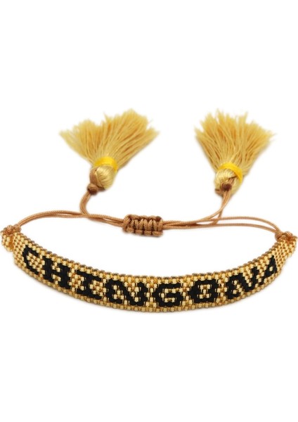 Ayarlanabilir Stil No.1 Boyutu Zhongvı Miyuki Bilezik Kadın Hediye Meksika Pulseras Boncuk Bilezikler Chıngona-Güç Takı El Yapımı Dokuma Koldanlık (Yurt Dışından)