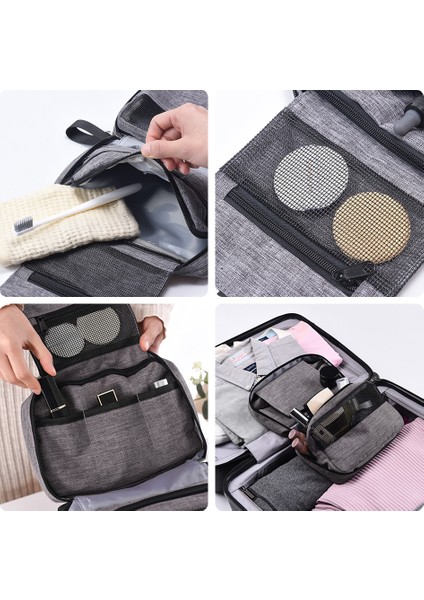 Asma Kancalı Büyük Kapasiteli Taşınabilir Tuvalet Malzemesi Çantası (Yurt Dışından) fiyatları