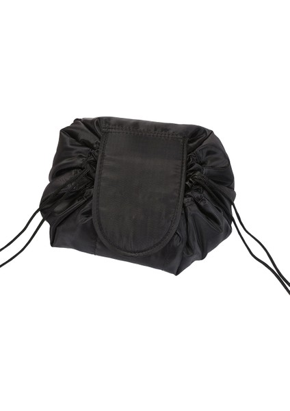 Çiçekli Çanta Tasma ile Kapatılabilen Düz Açılı Seyahat Makyaj Çantası (Yurt Dışından)