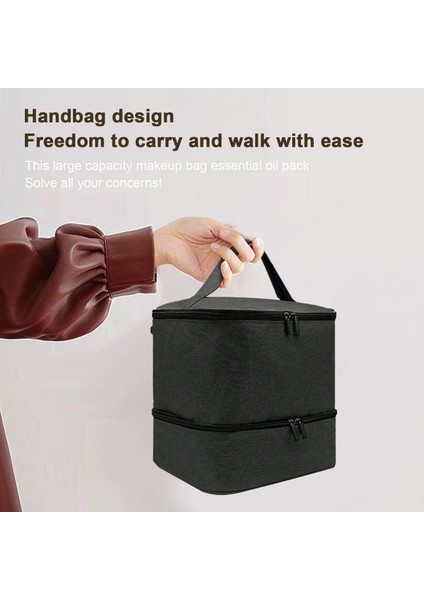 Çift Katlı Nal Aleti Çantası Büyük Kapasiteli Taşınabilir (Yurt Dışından) modelleri