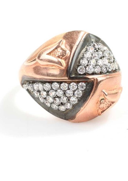 925 Ayar Gümüş Lale Motifli Yüzük