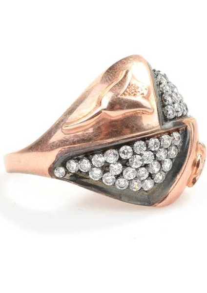 925 Ayar Gümüş Lale Motifli Yüzük fiyatları