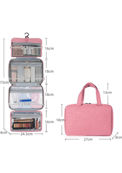 Taşınabilir Seyahat Makyaj Çantası Suya Dalı Depolama (Yurt Dışından) fiyatları