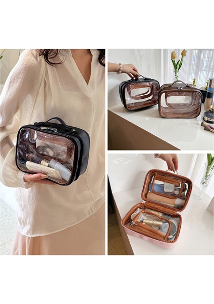 Taşınabilir Büyük Kapasiteli Kozmetik Çantası (Yurt Dışından) modelleri