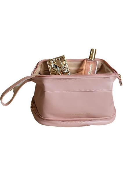 Çift Bulut Kozmetik Çantası Süt Beyazı Büyük Kapasiteli Moda (Yurt Dışından) fırsatları