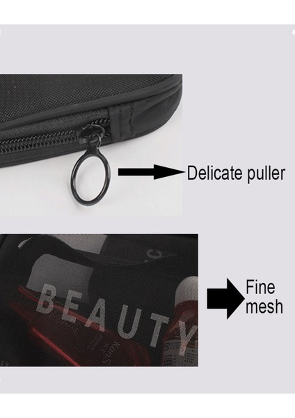 Moda Kadın Kozmetik Çanta Seti Seyahat Düzenleyicisi (Büyük Boy) (Yurt Dışından) fırsatları