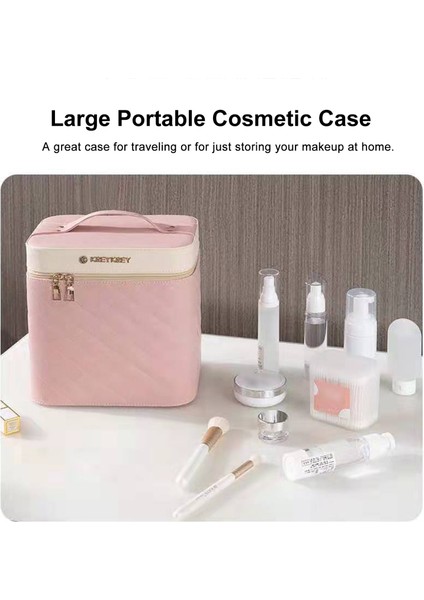 Büyük Taşınabilir Seyahat Makyaj Kutusu (Yurt Dışından) fırsatları
