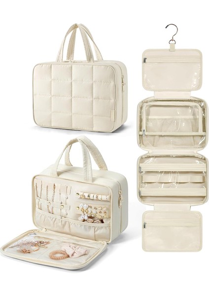 Büyük Kapasiteli Taşınabilir Seyahat Toalet Seti Çantası (Yurt Dışından) fiyatları