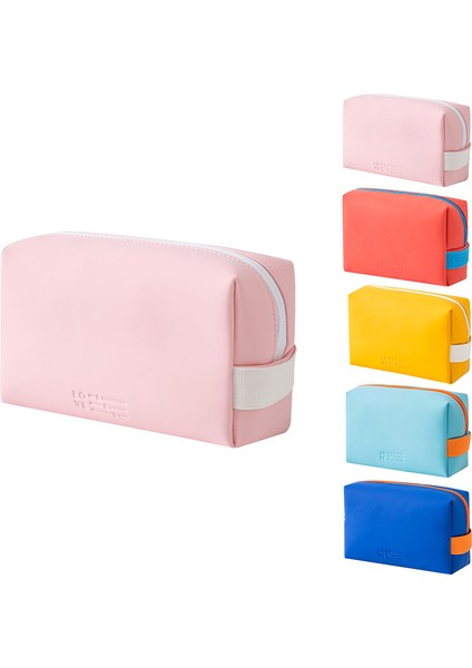 Pu Kozmetik Çantası Kral Mavisi Su Geçirmez Taşınabilir (Yurt Dışından) fiyatları