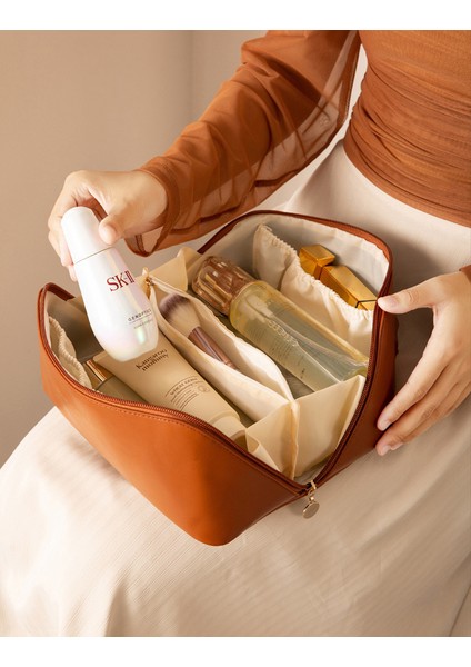 Gelişmiş Hissiyatlı Kozmetik Depolama Çantası 2022 Yeni Tip Çok Fonksiyonlu Suya Dalı Beyaz (Yurt Dışından) fiyatları