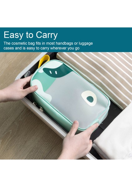 Suya Dalı Transparan Seyahat Makyaj Çantası (Yurt Dışından) indirimleri