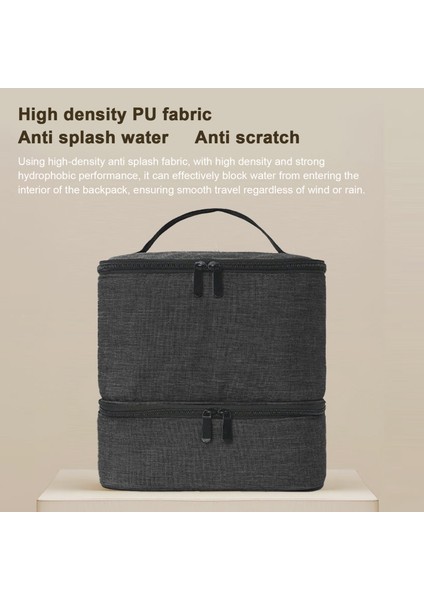 Çift Katlı Taşınabilir Tırnak Alet Çantası Büyük Kapasiteli Suya Dalı (Yurt Dışından) fırsatları