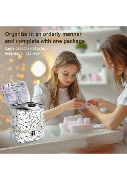 Çift Katlı Nala Alet Çantası Büyük Kapasiteli Taşınabilir (Yurt Dışından) fiyatları