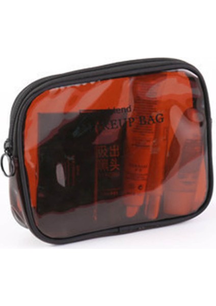 Şeffaf Kozmetik Çantası Taşınabilir Su Geçirmez (Yurt Dışından)
