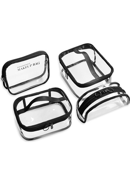 Şeffaf Kozmetik Çantası Taşınabilir Su Geçirmez (Yurt Dışından) modelleri
