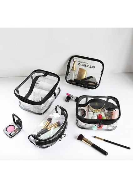 Şeffaf Kozmetik Çantası Taşınabilir Su Geçirmez (Yurt Dışından) indirimleri