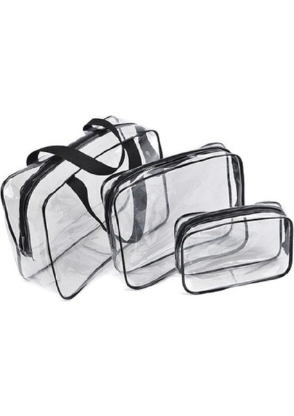 Temiz Kozmetik Çantası Transparan Suya Dalı (Yurt Dışından)
