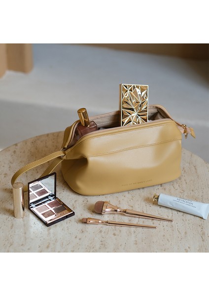 Bulut Kozmetik Çantası Iki Katlı Büyük Kapasiteli (Yurt Dışından)