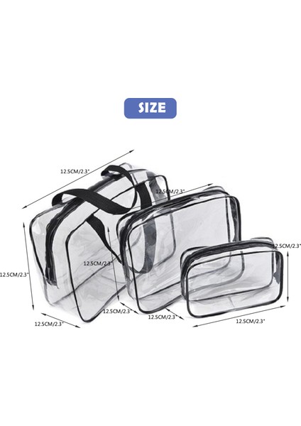 Temiz Kozmetik Çantası Transparan Suya Dalı (Yurt Dışından) fırsatları