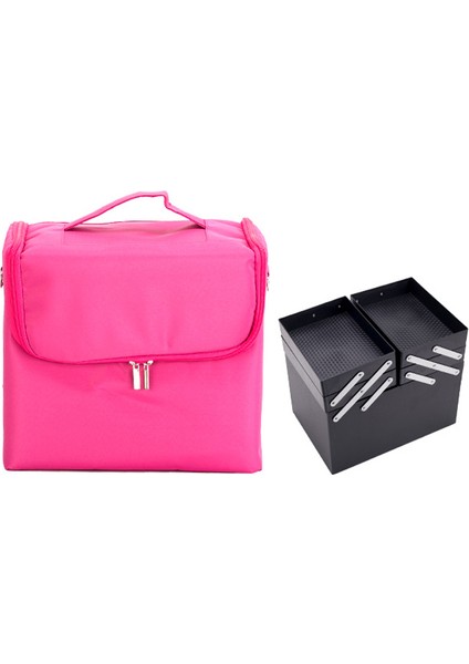 Kadın Kozmetik Seyahat Makyaj Çantası Büyük Kapasiteli Taşınabilir (Yurt Dışından)