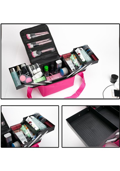 Kadın Kozmetik Seyahat Makyaj Çantası Büyük Kapasiteli Taşınabilir (Yurt Dışından) modelleri