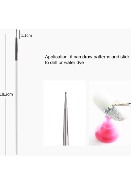 20'li Taşınabilir Cüzdanlı Tırnak Sanatı Fırçası Seti (Yurt Dışından) fırsatları