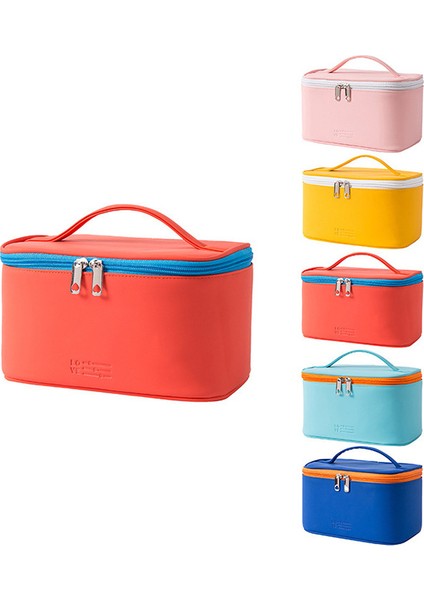 2020 Yeni Pu Kozmetik Çantası Kadınlara Uygun Şeker Rengi (Yurt Dışından) fiyatları